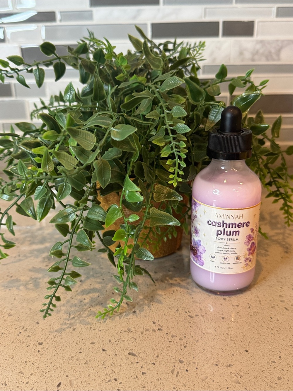 LIMITED EDITION CASHMERE PLUM BODY SERUM